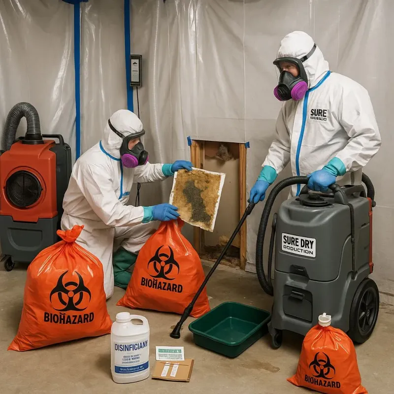 Contaminated Water Handling Protocols process in Shorewood-Tower Hills-Harbert, MI
