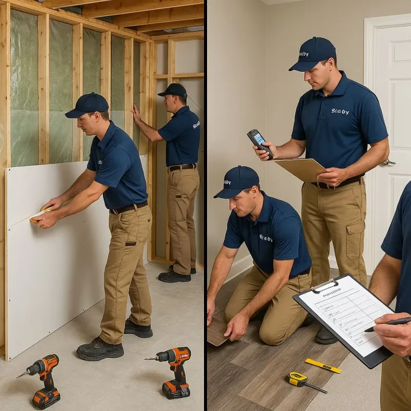Repairs and Reconstruction process in Shorewood-Tower Hills-Harbert, MI