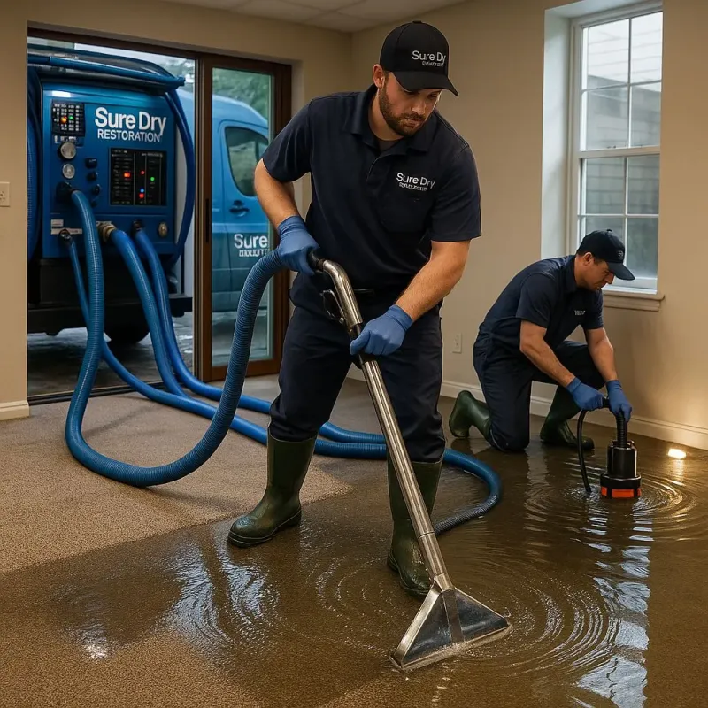 Water Extraction and Removal process in Shorewood-Tower Hills-Harbert, MI